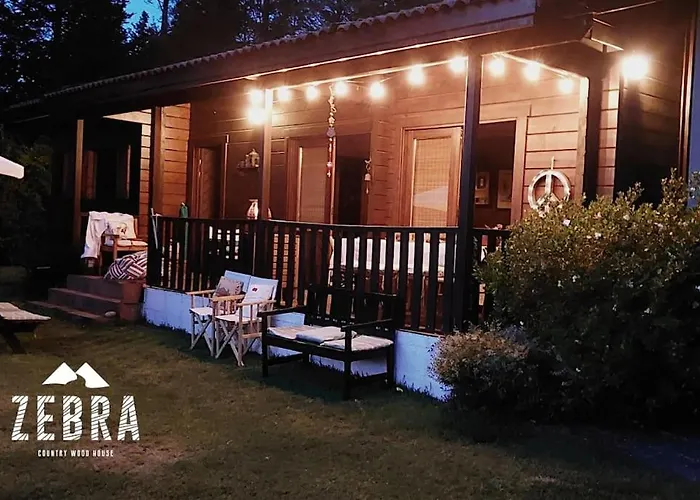 Chalet Zebra Country Wood House *